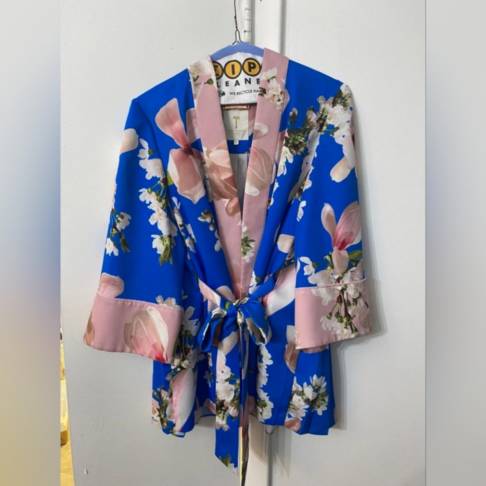 Ted Baker Women's Royal Blue Amaree Kimono